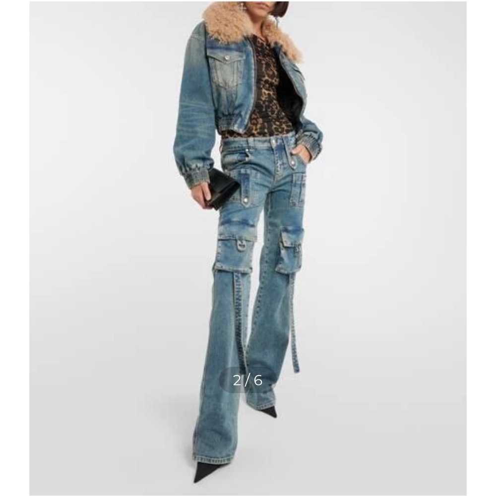 Blumarine cargo jeans, size 27